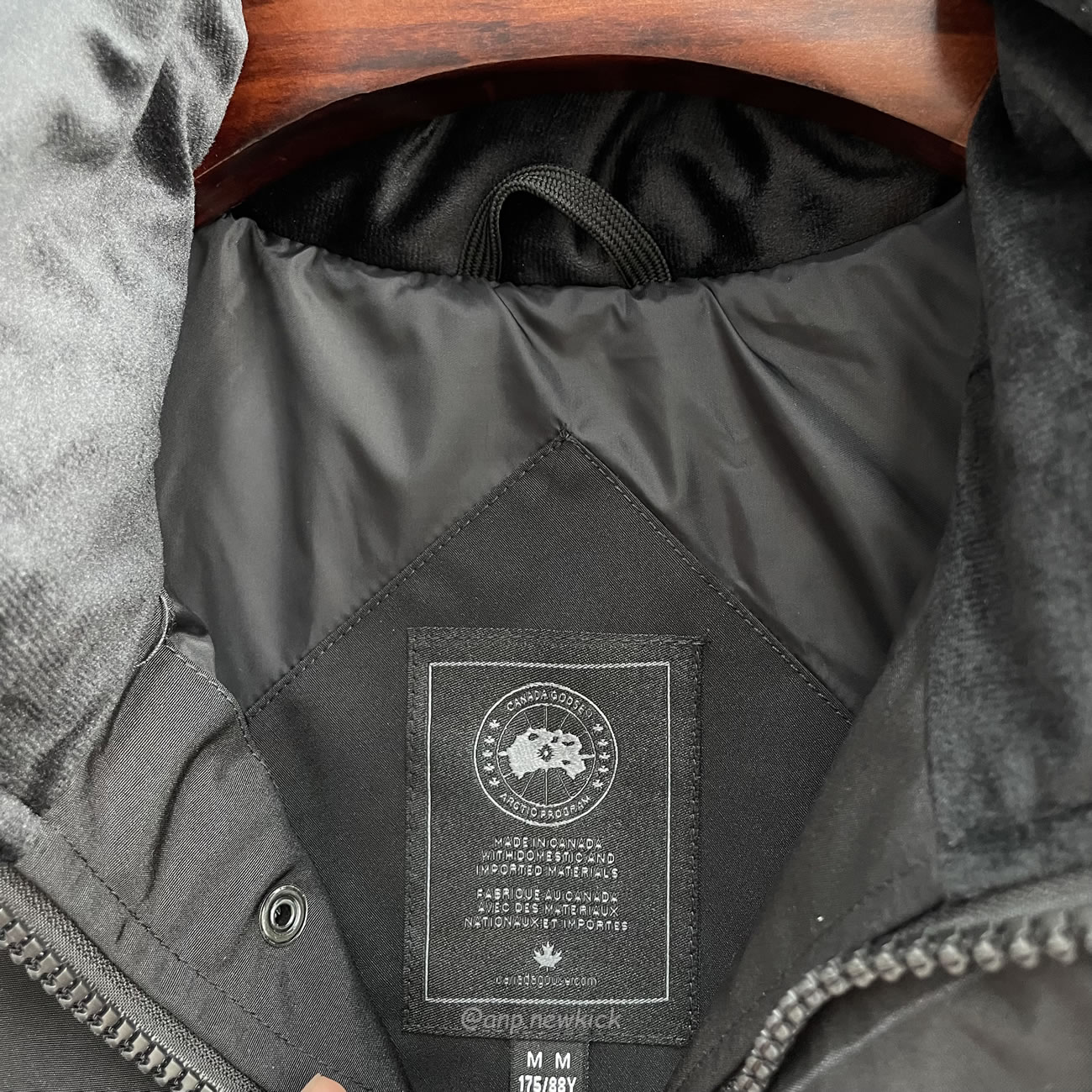 Canada Goose Garson Wool Vest Black (9) - newkick.app